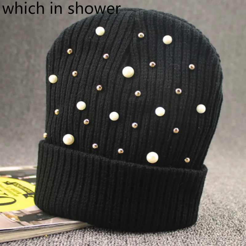 Лидер продаж модные брендовые зимние шапки черного и серого цвета теплые вязаные