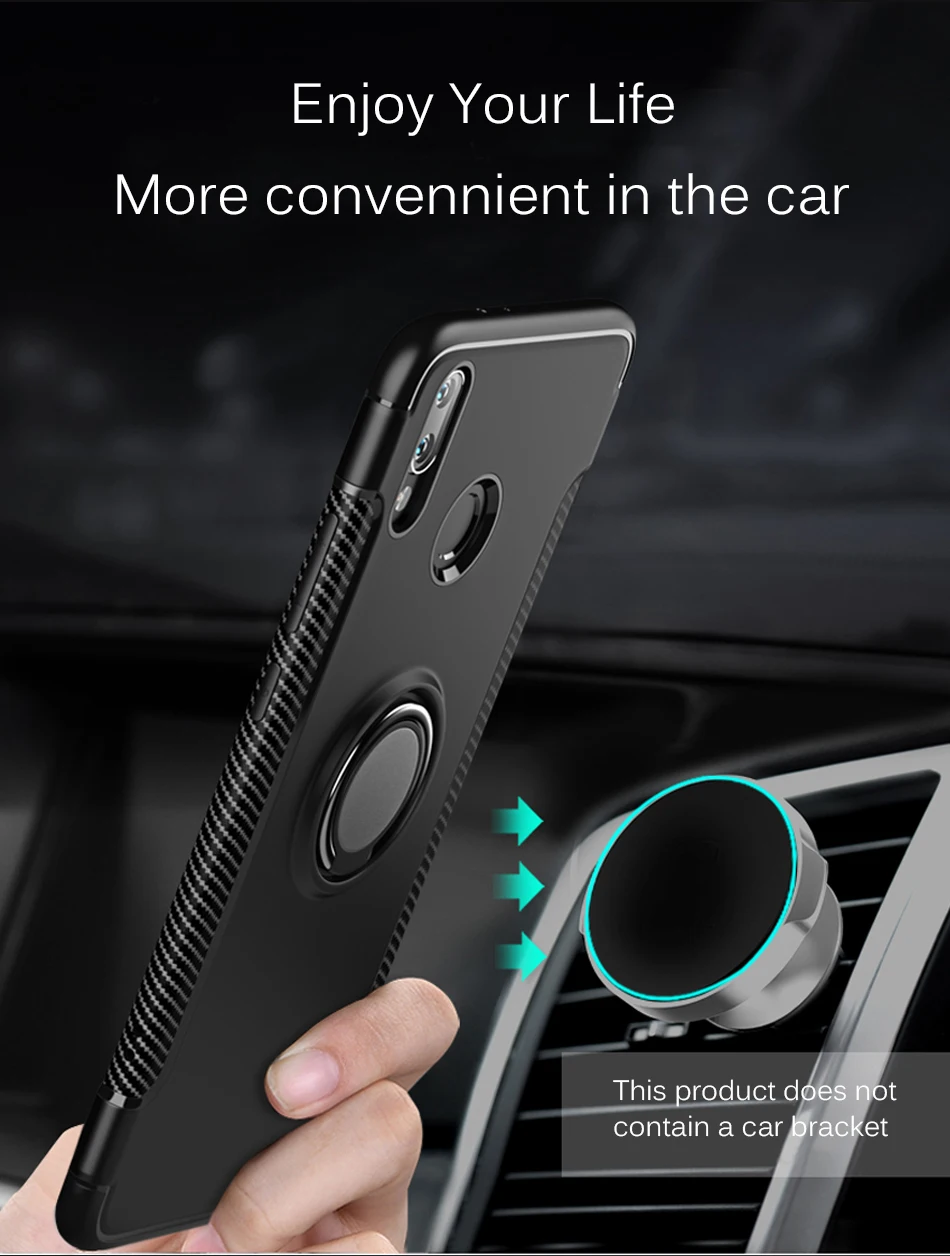 Роскошный противоударный чехол-бампер для Xiaomi Redmi Note 7 6 Pro, силиконовый чехол-накладка для Redmi 7 6A 6 Pro, автомобильный мягкий чехол