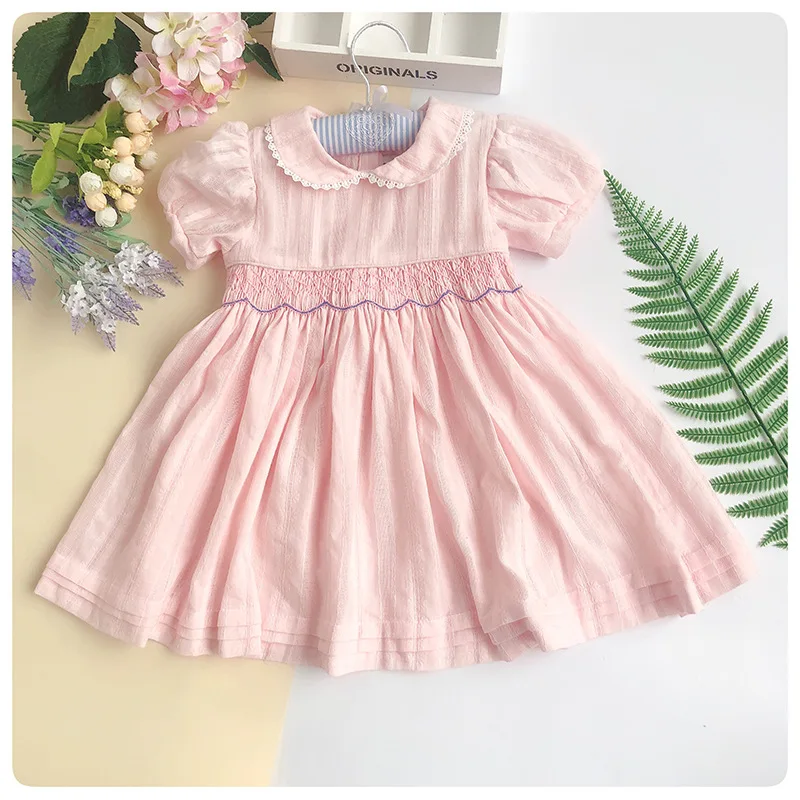 Детские платья с рюшами нарядное платье принцессы для маленьких девочек на