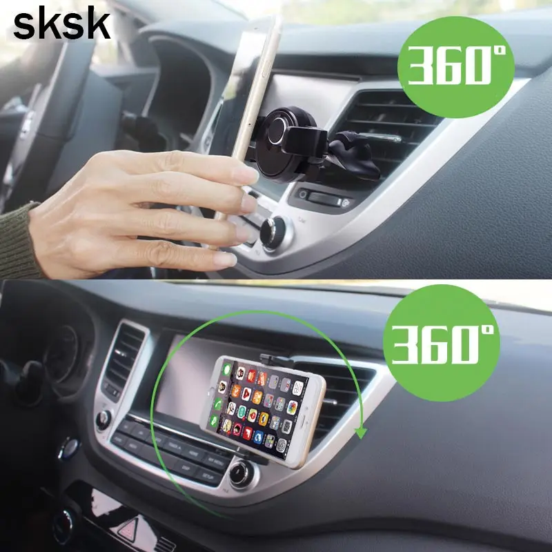 SKSK Универсальный Автомобильный CD слот держатель для телефона на вентиляции iPhone 6