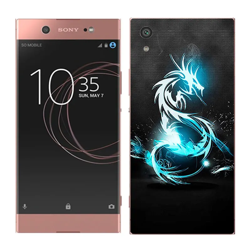 Чехол для телефона sony Xperia XA1 Ultra XZ1 XA2, чехол для телефона из ТПУ с ночной окраской, задняя крышка для Xperia XZ Premium XZ2 Compact H8314, защита