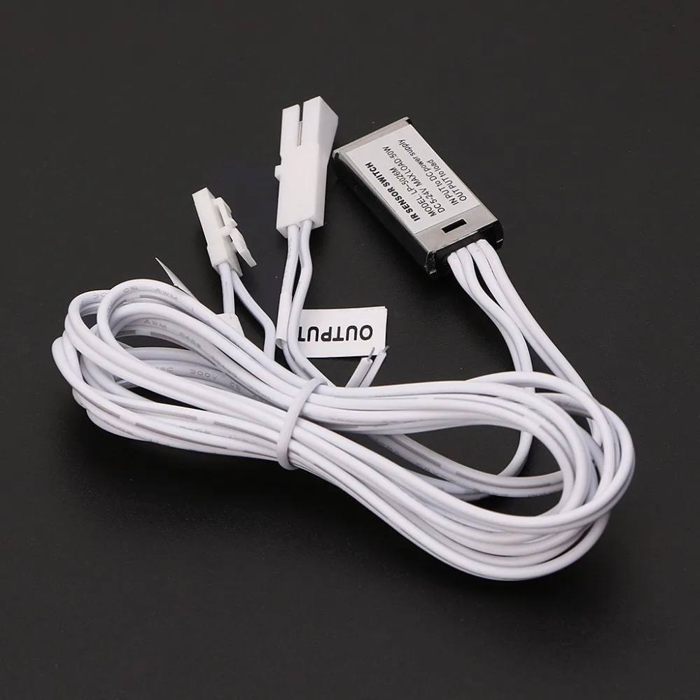 12 V/24 V шкаф выключатель освещения в шкафу инфракрасный дверной контрольный переключатель 5A 60W сенсорные переключатели