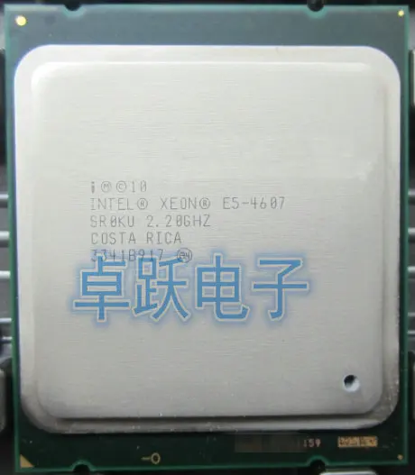 Оригинальный Intel Xeon E5 4607 2 ГГц 6 ядер 12 МБ SmartCache FCLGA2011 95 Вт Бесплатная доставка|intel