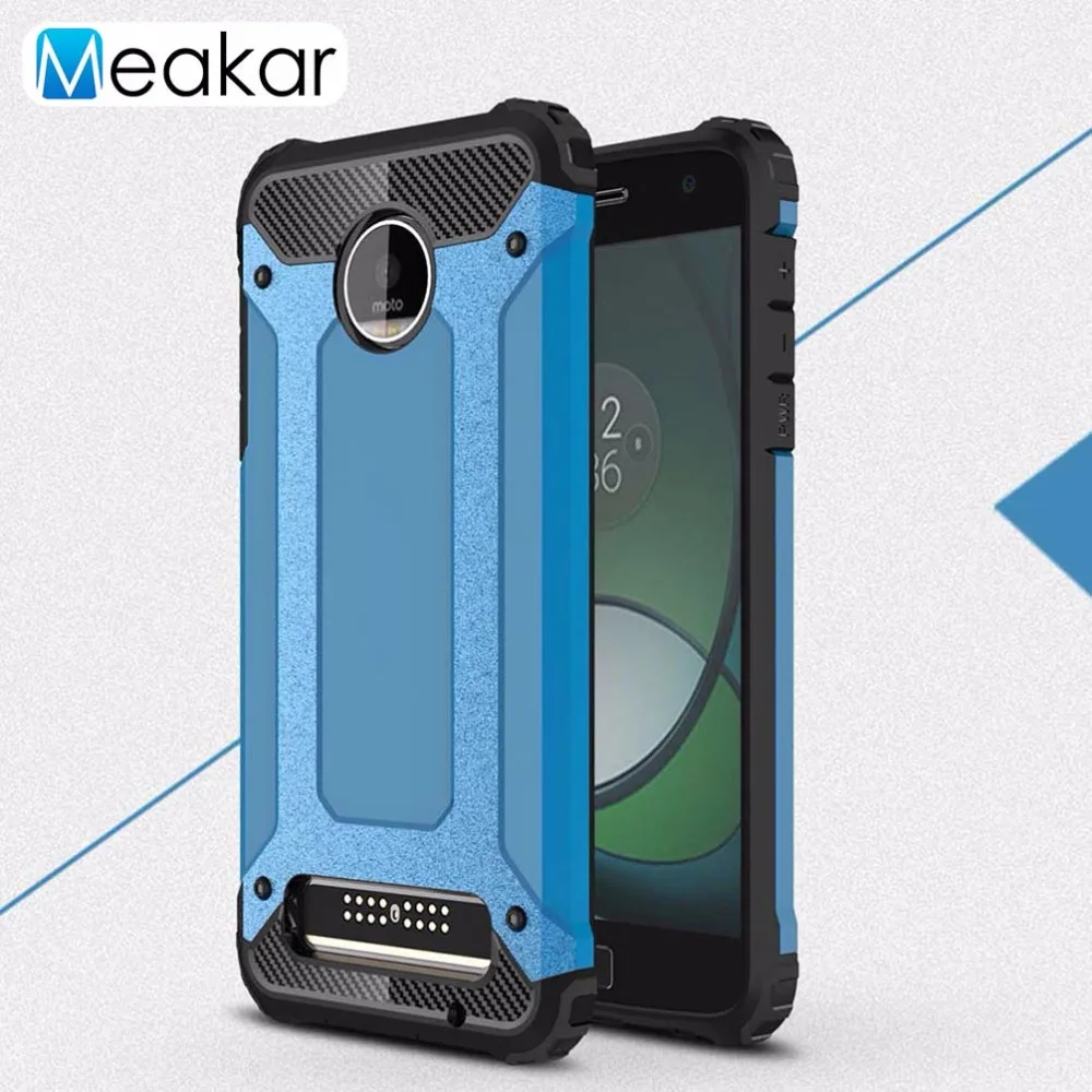 Shockproof Armor Coque Cover 5.5For Moto Z Play Case For Motorola Lenovo Dual Phone Back |