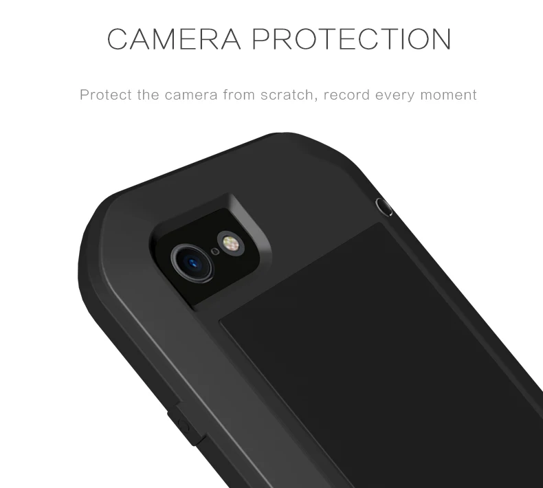 Бренд Love Mei чехол для iPhone 7 8 Plus металлический противоударный чехол для телефона чехол для iPhone X XS MAX XR полный корпус анти-осень Броня чехол