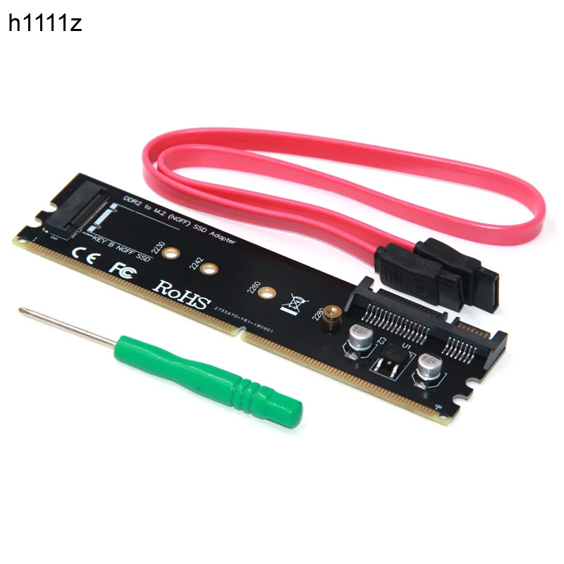 Адаптер H1111Z для карт M2/M.2 SATA адаптер M2/M.2/DIMM/DDR2/DDR4/DDR3 SSD M2 к M.2 карта памяти NGFF B