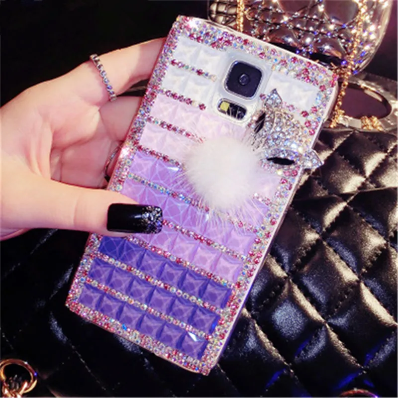 Для LG G2 G3 G4 G5 G4S/G4 Beat Стилусы/d690 мода diamond чехол телефона Роскошные блестящие лиса