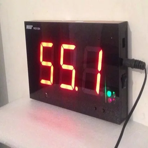 Цифровой измеритель уровня шума звука WS3130A для бара магазина зала офиса 194*109*19 6 мм