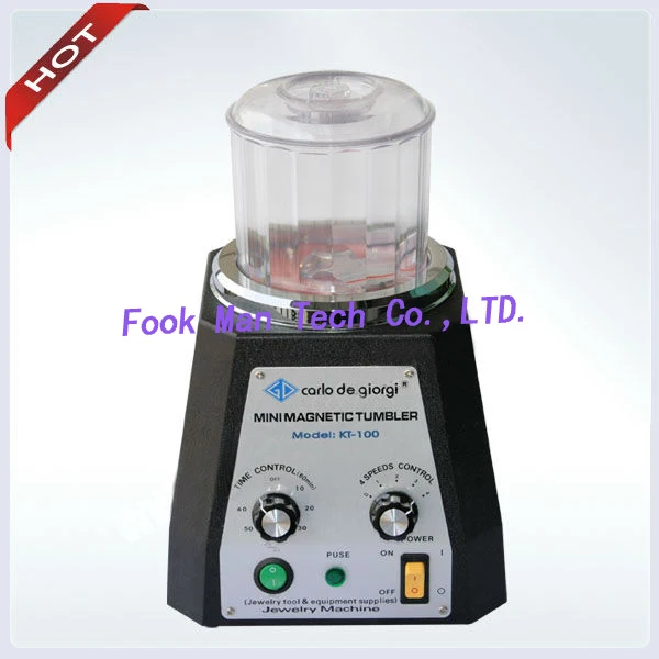 

Free Shipping Jewelry Polishing Machine CARLO DE GIORGI Mini Magnetic Tumbler