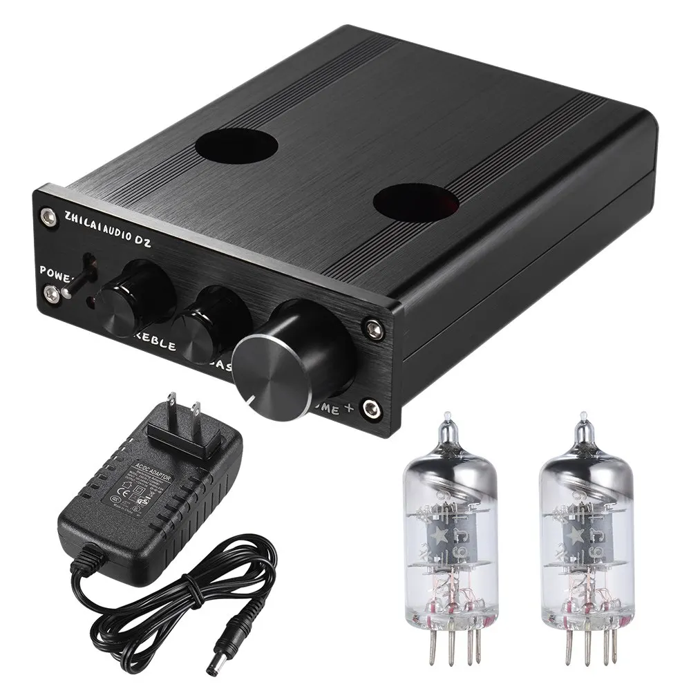 Мини HiFi 6J1 вакуумная трубка стерео аудио Предварительный усилитель буферный