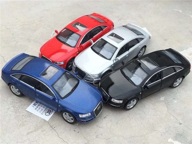 

High Simulation Exquisite Diecasts & Toy Vehicles: KiNSMART Car Styling A6 Luxury Car 1:38 Alloy Diecast Model Pull Back Cars