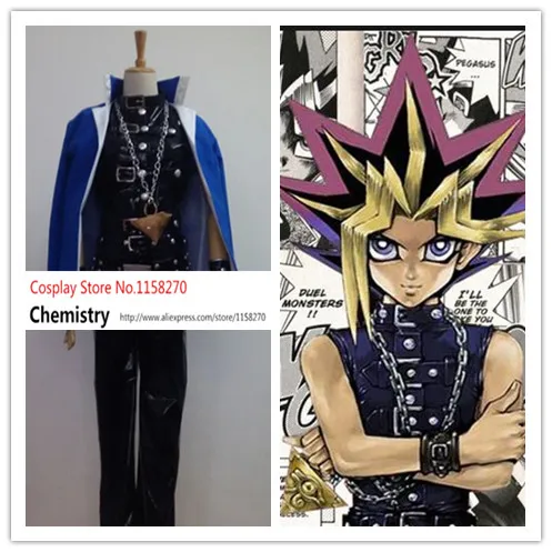 Ю Ги о! Костюм для косплея Yu Gi Oh с изображением юги Муто Mutou|cosplay shirt|costume sealcosplay costume