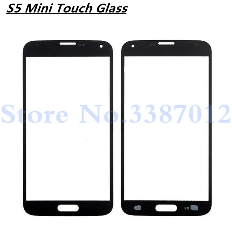 4 5 &quotдля Samsung Galaxy S5 Mini G800 G800F передняя внешняя стеклянная панель для объектива