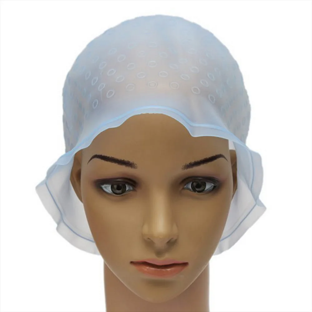 Профессиональный многоразовый колпачок для красителя окрашивания волос 1 шт.