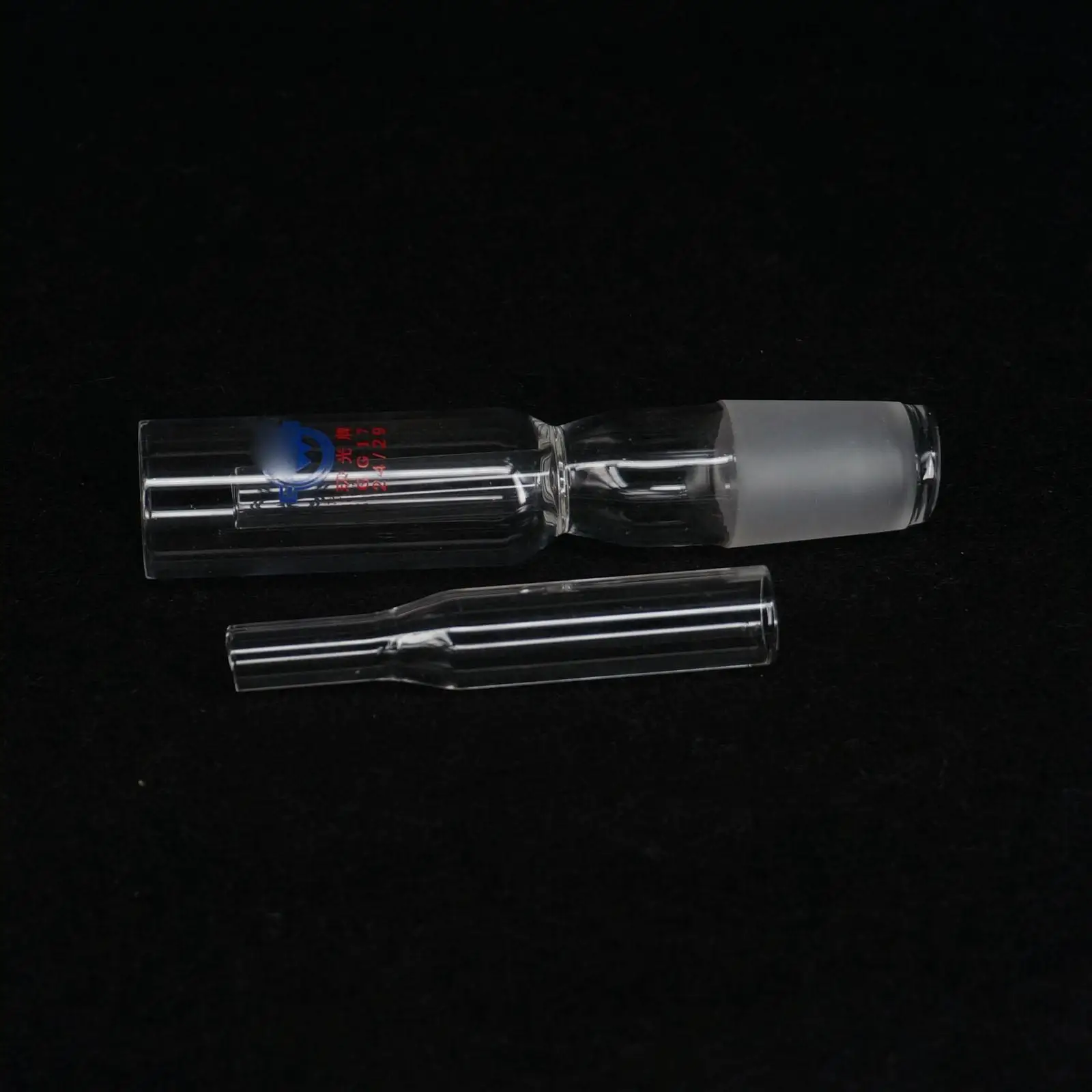 Переходник подшипника 24/29 со стеклянной трубкой запечатанная ртутью|glass joint