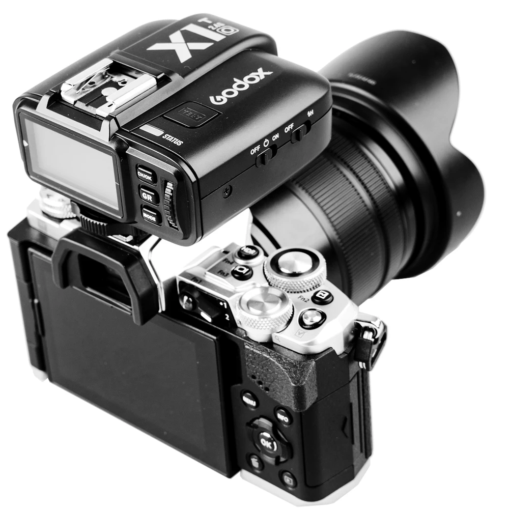 GODOX X1T-O TTL Strobe Trigger 1/8000s HSS 32 Channels 2.4G Wireless LCD Flash Transmitter for Olympus Panasonic | Электроника