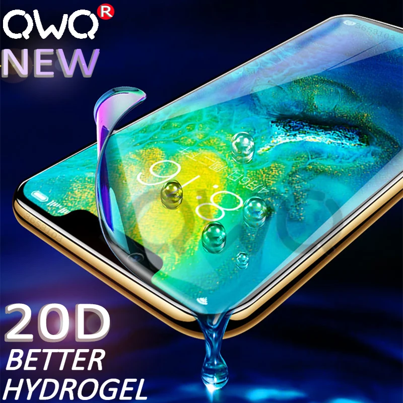 20D анти голубой свет гидрогель для huawei p 20 p30 P10 mate 20 10 Lite Pro протектор экрана для huawei p smart защитная пленка
