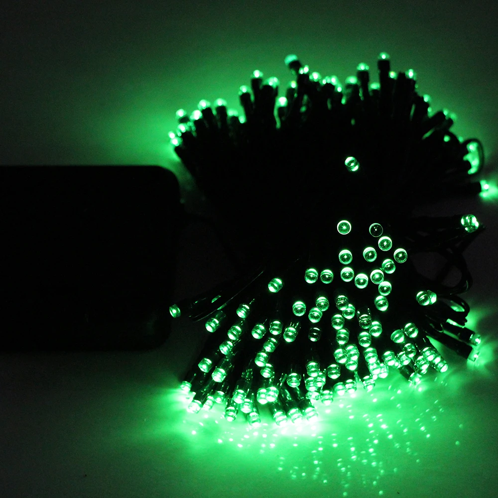 22 м 200led Солнечные лампы струнная лампа солнечная гирлянда со сказочными огнями