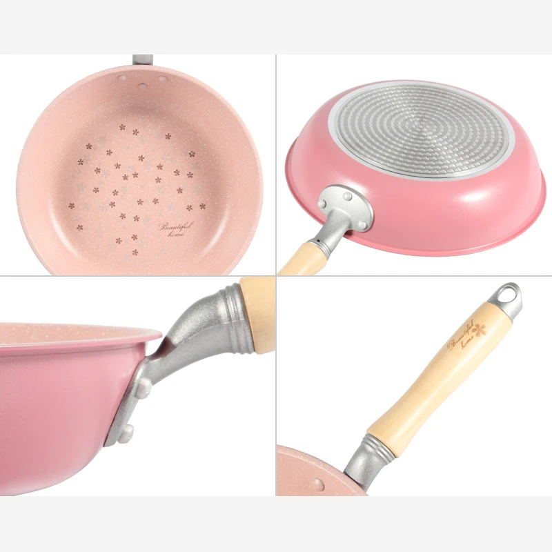 Justcook японские сковороды 26 см без масляного дыма винтажные антипригарные с