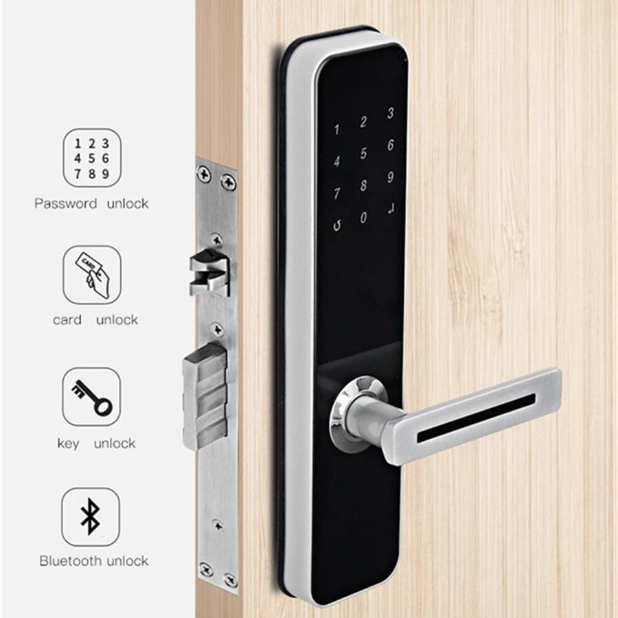 Умный дом замок Wi Fi Bluetooth дверной электронный цифровой Keyless Замок для дома