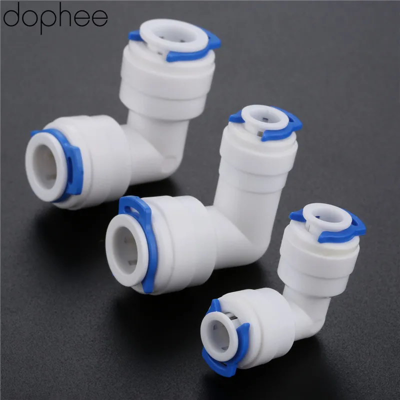 2 шт. фитинг для водопроводных труб 1/4 &quot3/8&quot OD соединение шланга с обратным