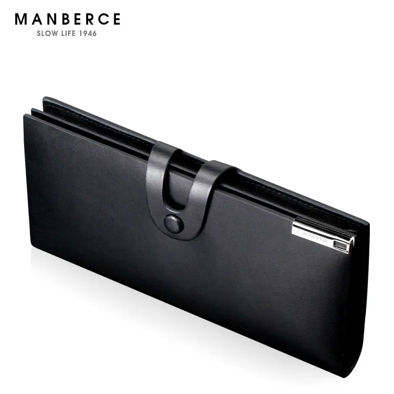 известных брендов MANBERCE мужской кошелёк бумажник портмоне мужское натуральная