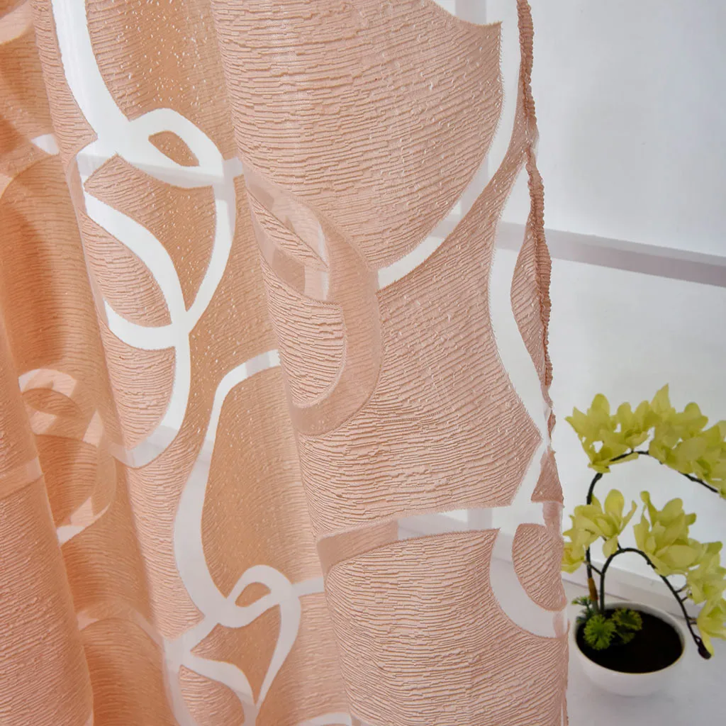 2 шт. простые ветровые экраны в форме пузыря круглые оконные шторы с цветами