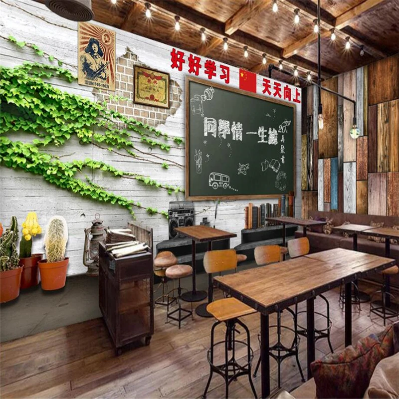 Beibehang одноклассная Любовь жизнь Роза Белая Стена ретро оснастка фоновая стена