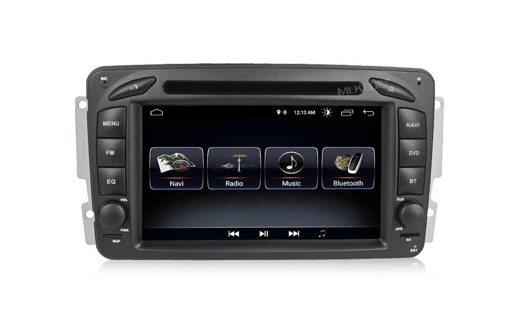 Android 9 автомобильный dvd-плеер для Mercedes Benz W209 W203 W168 M ML W163 W463 Viano W639 Vito Vaneo gps BT Радио USB+ SD 16G карта