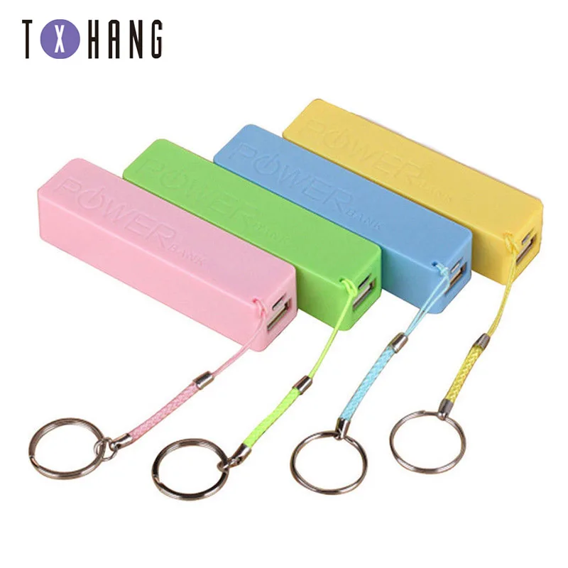 Чехол для аккумулятора 1x18650 DIY переносной USB Мобильный блок зарядного