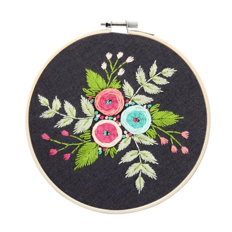 1 DIY ленты для вышивания для начинающих рукоделие тренировочные Наборы для вышивания крестиком Современная Настенная живопись художественное украшение для дома наборы для вышивания - Color: 1