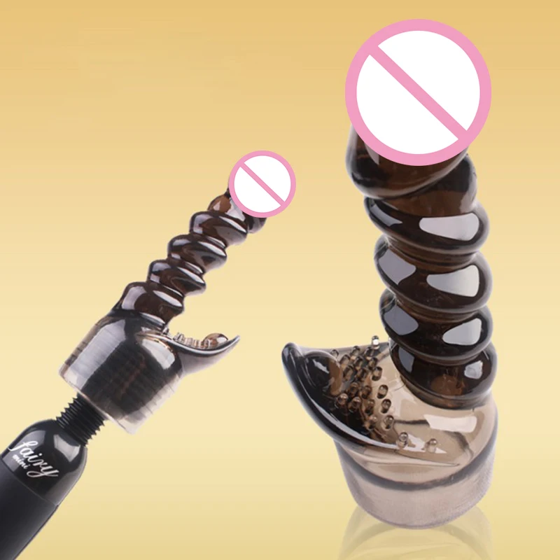 Волшебная палочка рукав колпачки вибратора мульти скорость массажер головные