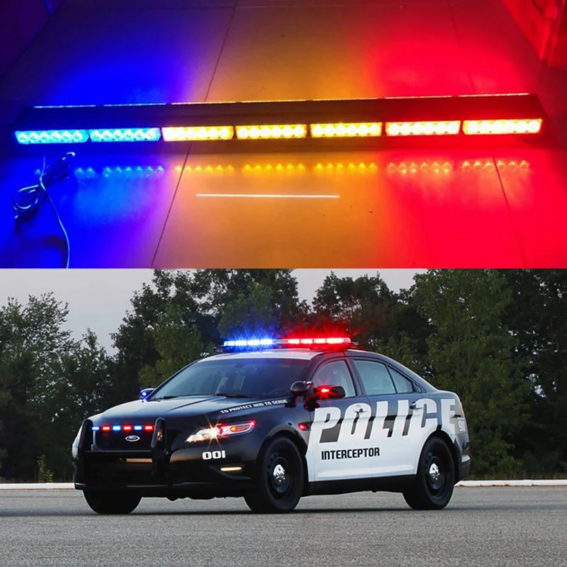 84 светодиодный двойной боковой полицейские пожарные Буксир для грузовика