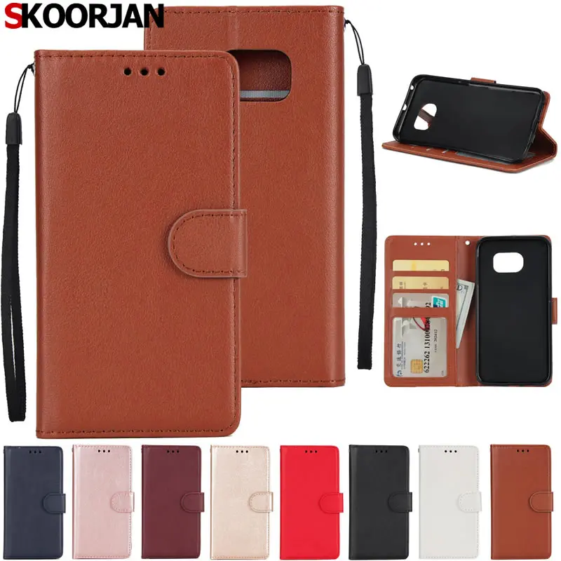 Для Coque Samsung Galaxy S7 край чехол Флип Бумажник Стенд кожаный отделения для карточек