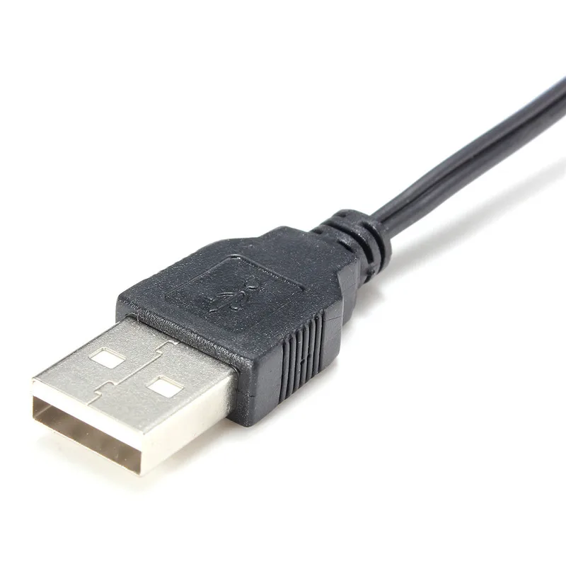 1 шт. черный USB Охлаждающий вентилятор для компьютера чехол ПК кулер процессора DC