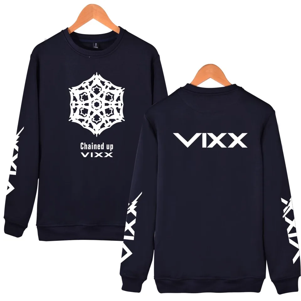 K-POP VIXX толстовки для женщин и мужчин пуловер Толстовка фанаты поддержка флисовый