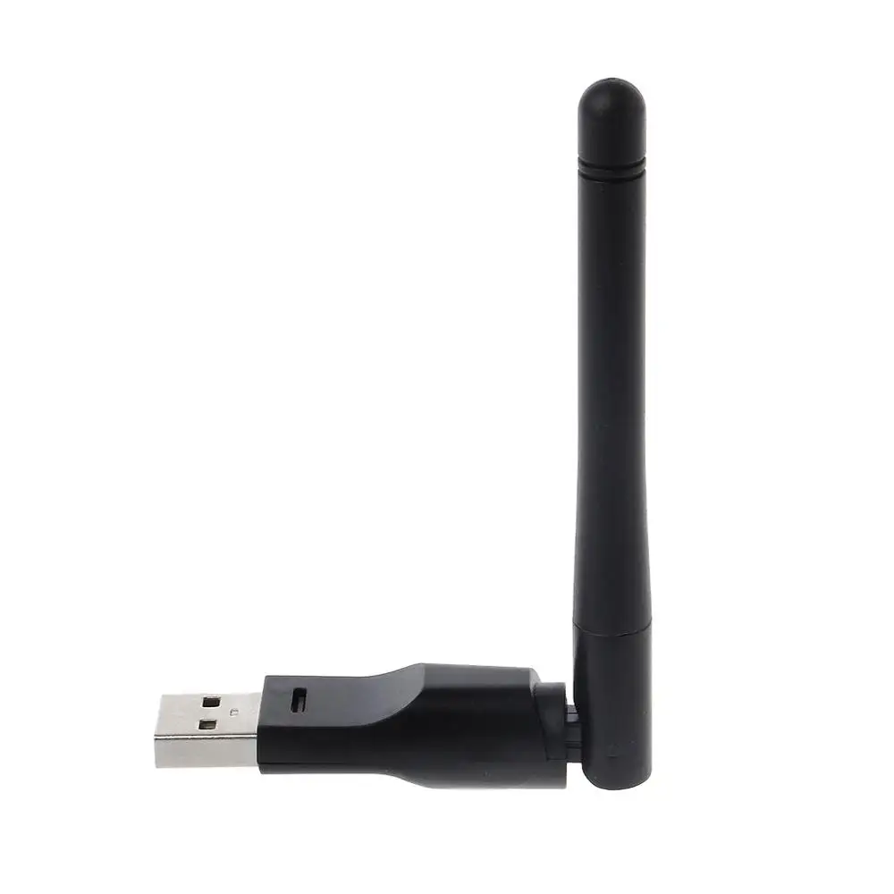 Мини USB Wi Fi адаптер Ralink 5370 антенна 2 дБи сетевая карта 802.11b/n/g приемник для ноутбука