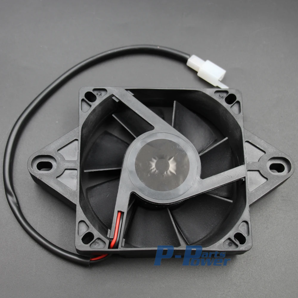 12 Volt Electric Engine Cooling Fan Radiator For Honda Kawasaki Suzuki Motorcycle ATV MX BLACK new | Автомобили и мотоциклы