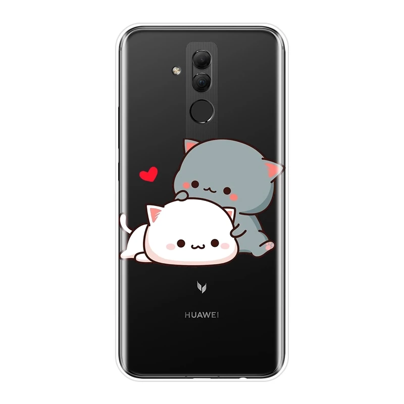 Силиконовый чехол для телефона Huawei Mate 20 10 9 Lite милый мягкий 7 8 Pro|Бамперы| |