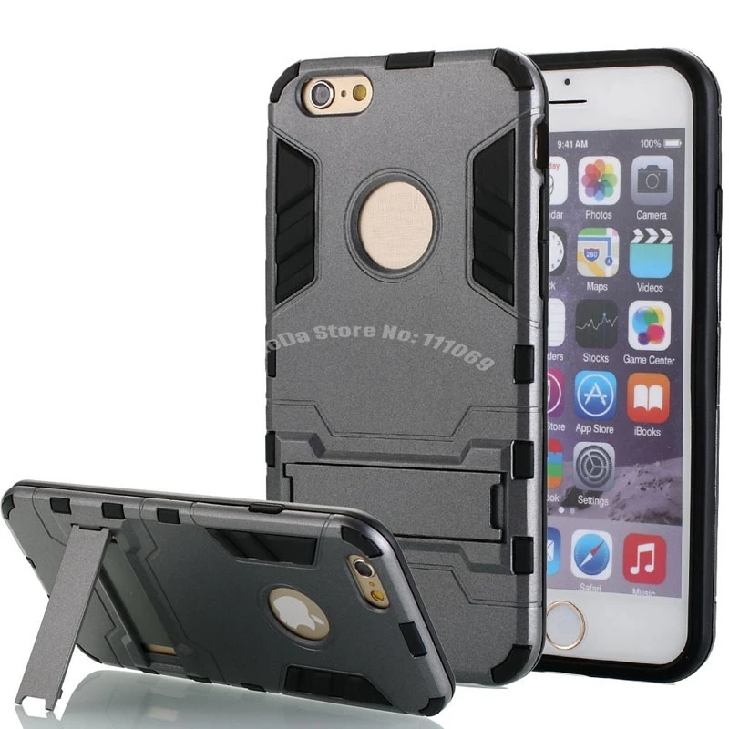 10 шт./лот для Apple iPhone 7 6 6s 4 дюймов 5S SE PC + Силиконовый противоударный 3D чехол