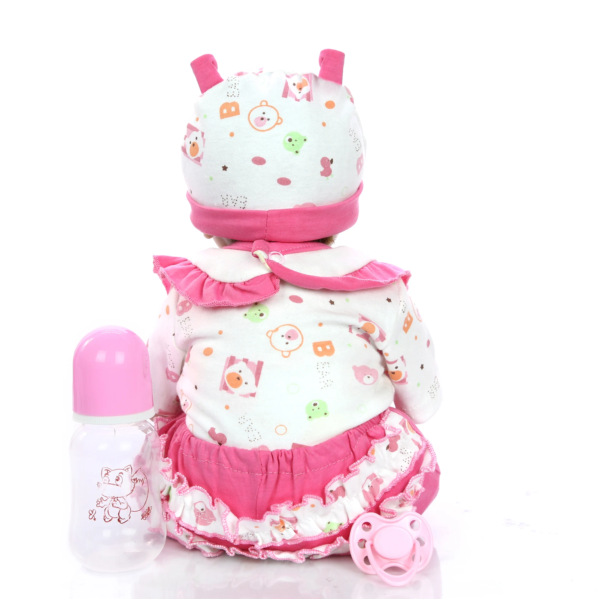 

Newborn Doll 42 cm Alive Babies Girl Toy Realistic Soft Silicone Reborn Baby Doll 17 Inch Handmade Reborn Boneca Xmas Brinquedos