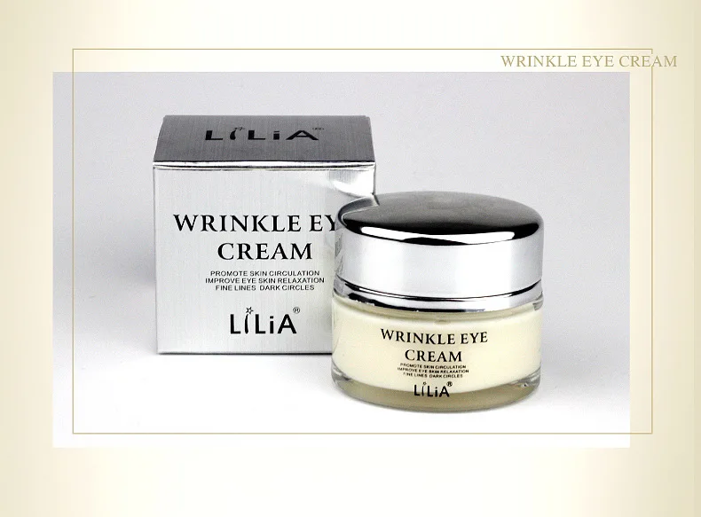 Поцелуй темные круги мешки для глаз и мелкие линии попрощайтесь! Крем области