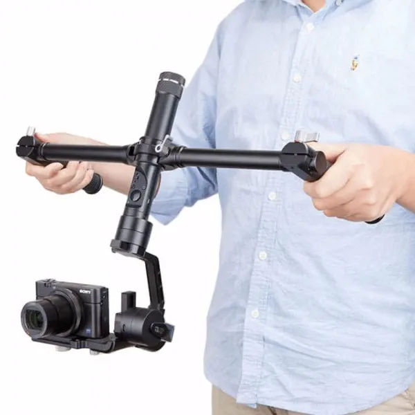 Zhiyun двойной Ручка Скоба для Zhiyun кран 2 3-осевой стабилизатор Gimbal рук руль для Zhiyun 3-осное