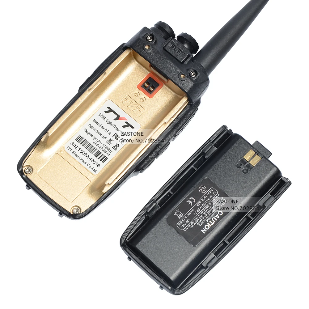 GPS Опционально TYT DPMR Цифровой Walkie Talkie DM-UVF10 5 Вт 256CH VOX Сканирование Ручной Ham Радио