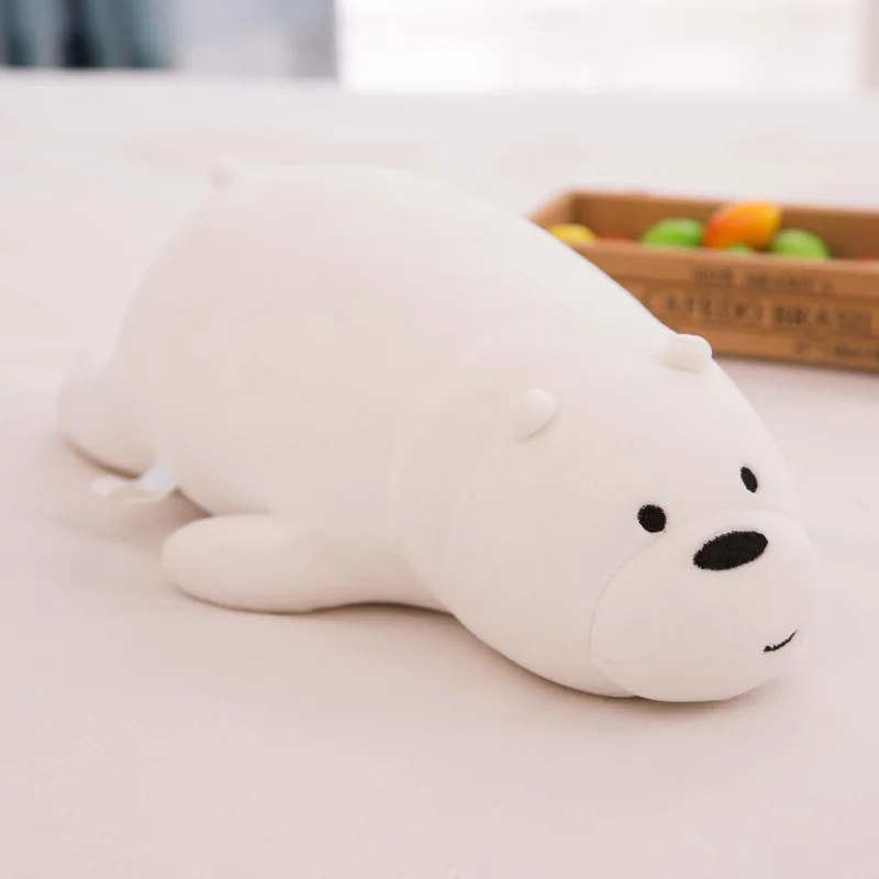 25 см Kawaii панда Мы Голые Медведи Плюшевые игрушки мультфильм медведь набивной гризли серый белый медведь панда кукла Дети любят подарок на день рождения