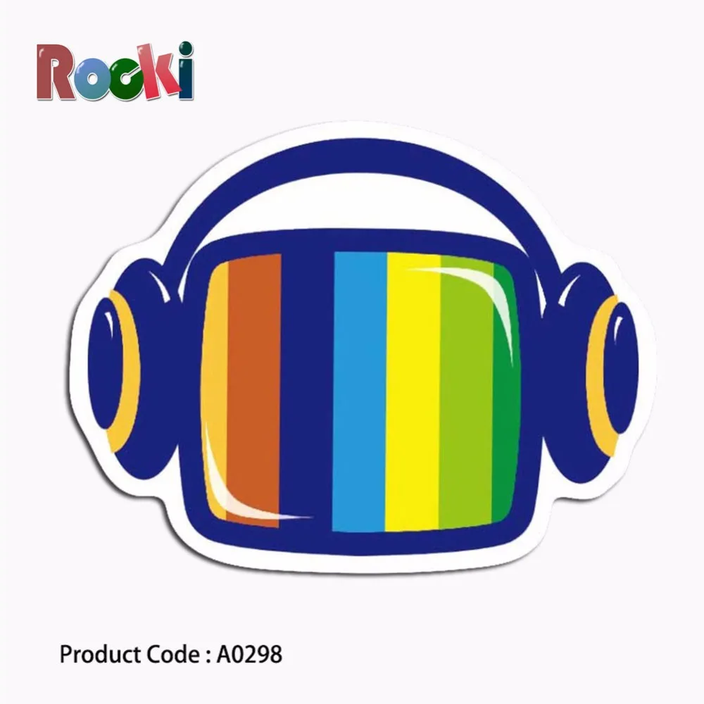A0295 наклейки let's rock в стиле хип хоп Свободный стиль водонепроницаемый чемодан