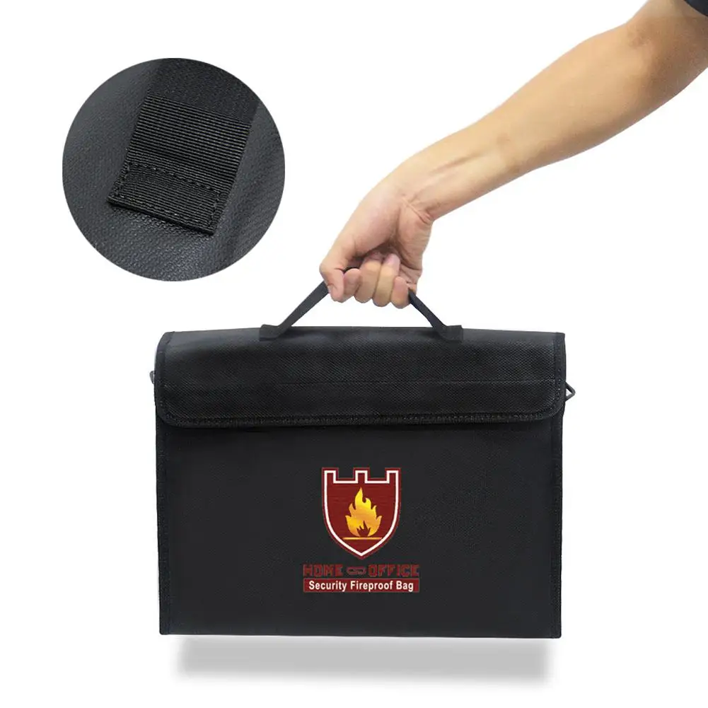 Adeeing Сумка для документов большой емкости двухсторонняя термостойкая