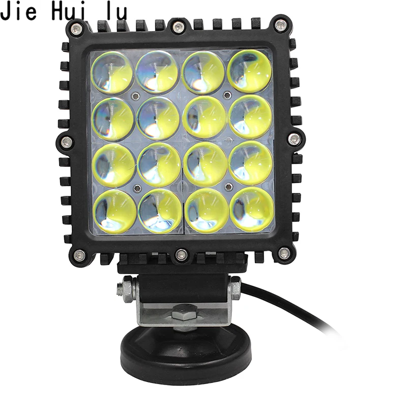 

1Pcs 48W 27W 18W 12V 24V LED Work Light Spot/Flood Round LED Offroad Light Lamp Worklight for Off road Motorcycle Car Truck