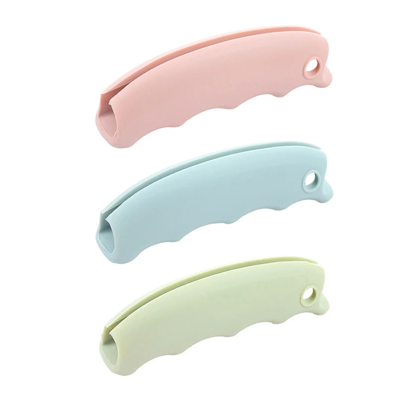 

1PCS Comfortable Shopping Bag Hanging Quality Mention Dish Carry Bags 15g Save Effort Shopping Bag Clip Comfortable Carry Handle