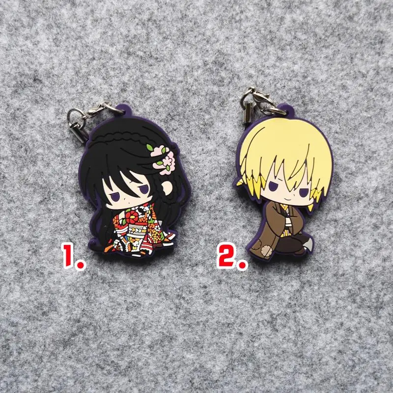 Резиновый брелок для ключей со сказками берсерия аниме Eizen the Reaper Velvet Crowe|tales of|the